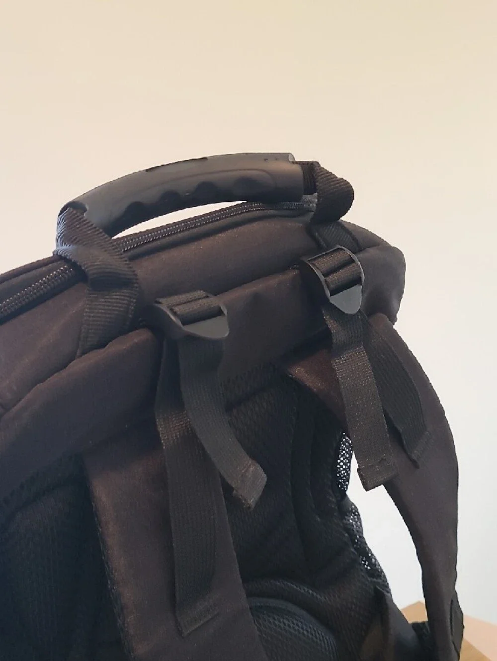 Petsfit Black and Gray Pet Carrier Backpack